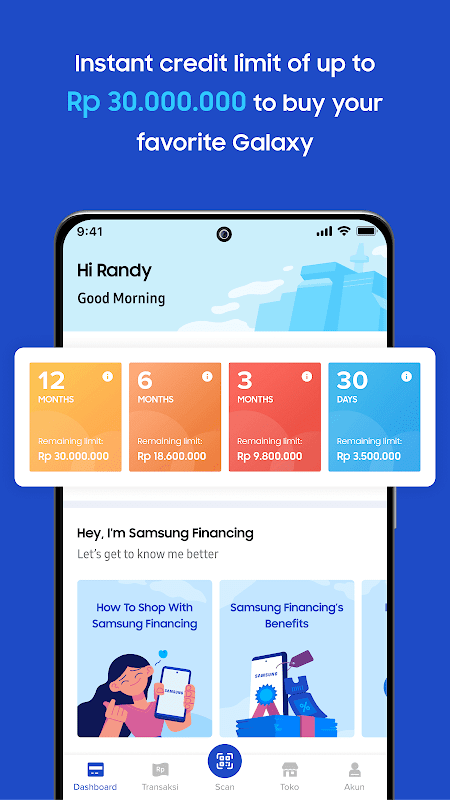 Samsung Financing Screenshot2