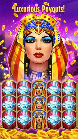 Egyptian Queen Casino Slots! Screenshot3