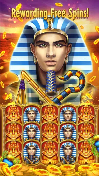 Egyptian Queen Casino Slots! Screenshot2