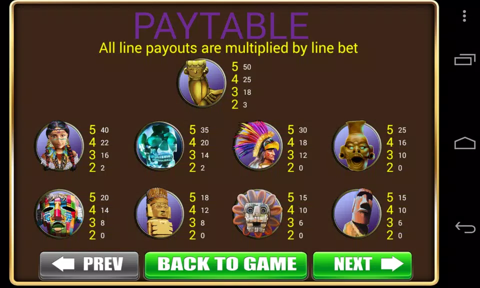 Slot Casino - Maya's Secret Free Slot Machine Game Screenshot4