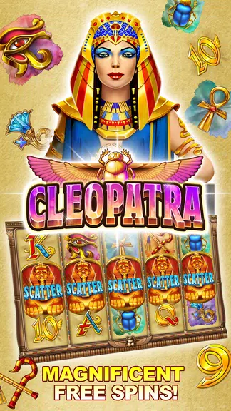 Egyptian Queen Casino Slots! Screenshot1