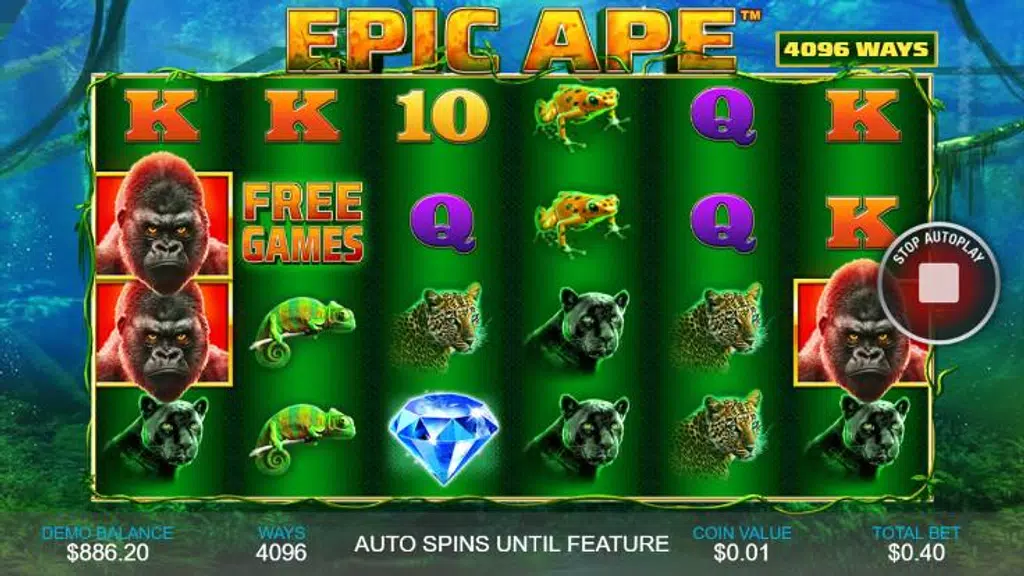 Casino Free Reel Game - EPIC APE Screenshot2