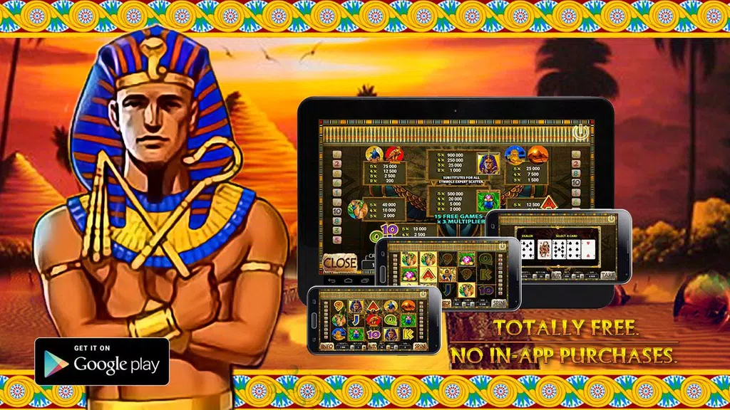 Ramses II Deluxe Slot Screenshot1