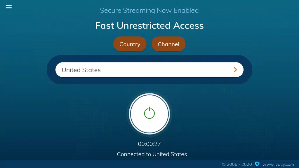 Ivacy VPN - Fast TV VPN Secure Screenshot1