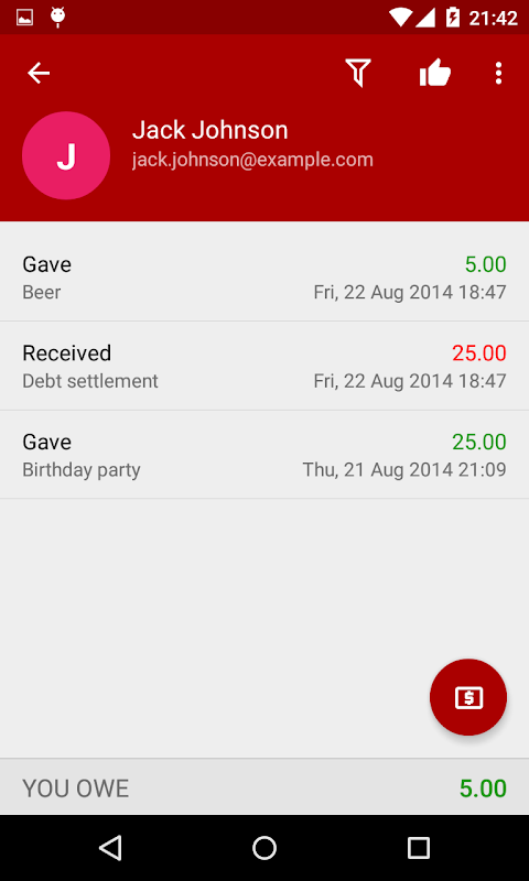 U.O.me (Debt Manager) Screenshot3