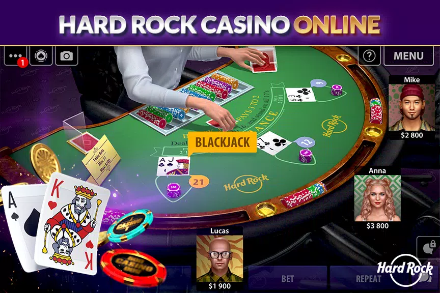 Hard Rock Blackjack & Casino Screenshot1