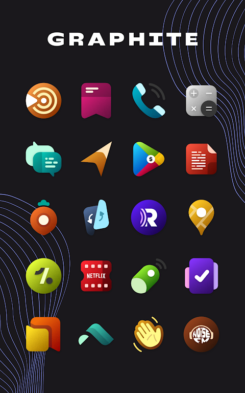 Graphite Icon Pack Mod Screenshot4