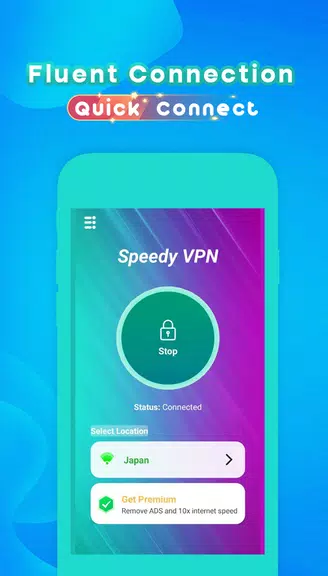 Speedy VPN - Fast Connect Screenshot1