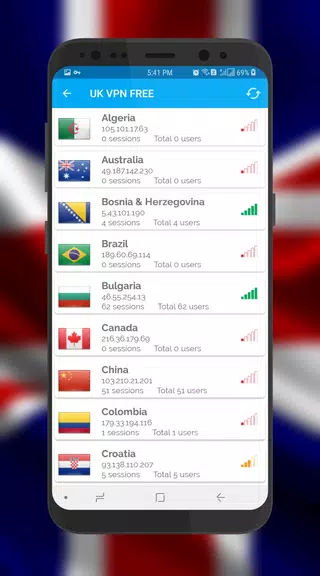 UK VPN - Unlimited , Free Screenshot3