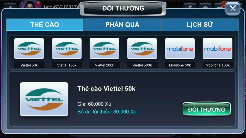 Danh Bai Doi Thuong 2018 - Game Bai Doi Thuong Screenshot4