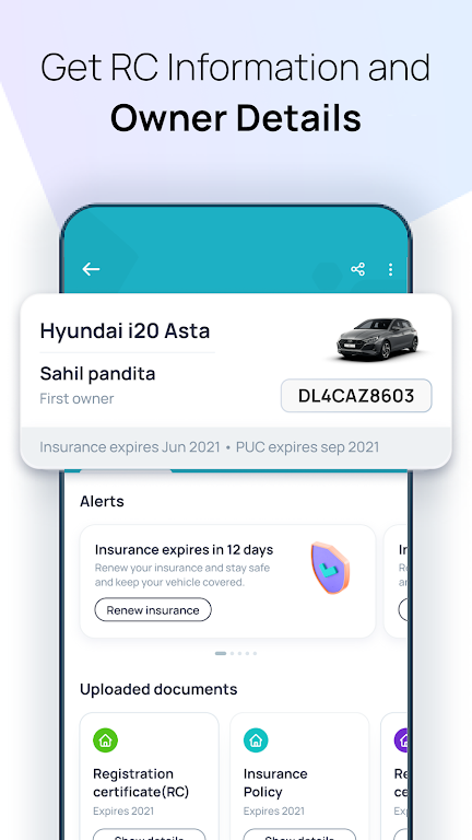 CarInfo – RTO Vehicle Info App Mod Screenshot2