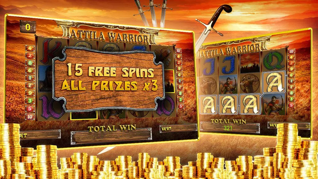 Attila Warrior slot Screenshot3