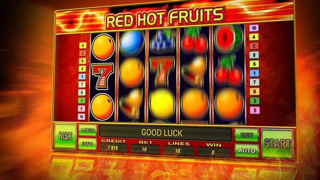 Red Hot Fruits Delux Screenshot1