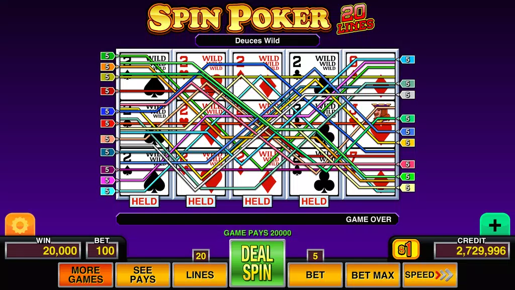 Spin Poker Pro™ - Video Slots Screenshot2