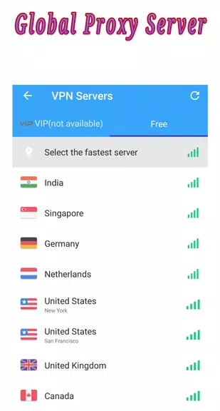 IMO VPN - HD Voice Clearity & Free Proxy VPN Screenshot2