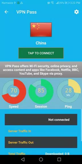 tVPN - Free VPN Screenshot2