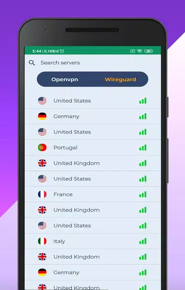 Free Unlimited VPN - Kiwi Strong VPN Screenshot4