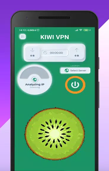 Free Unlimited VPN - Kiwi Strong VPN Screenshot1