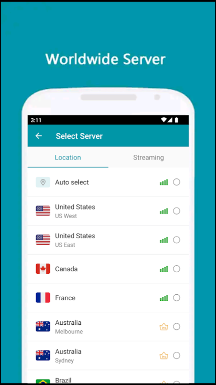 Thunder VPN – Fast, Safe VPN Mod Screenshot3