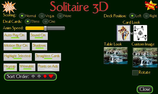 Solitaire 3D Screenshot3