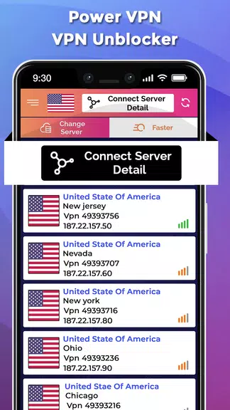 Power VPN-VPN Unblocker Screenshot1