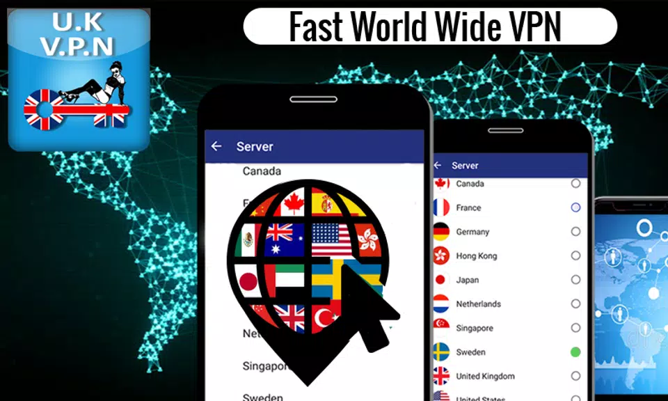 UK VPN Client VPN : free data vpn hotspot shield Screenshot3