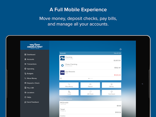 America First Mobile Banking Screenshot2