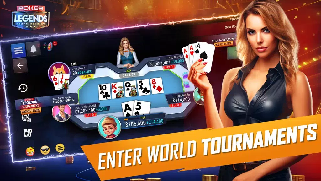 Poker Legends - Texas Hold'em Screenshot3