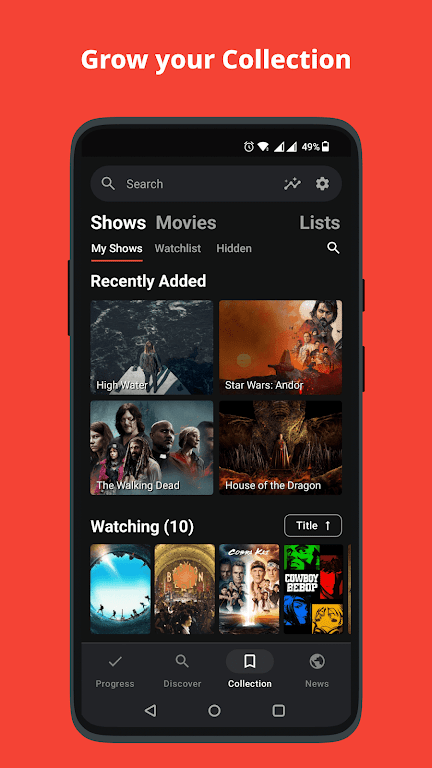 Showly: Track Shows & Movies Mod Screenshot4