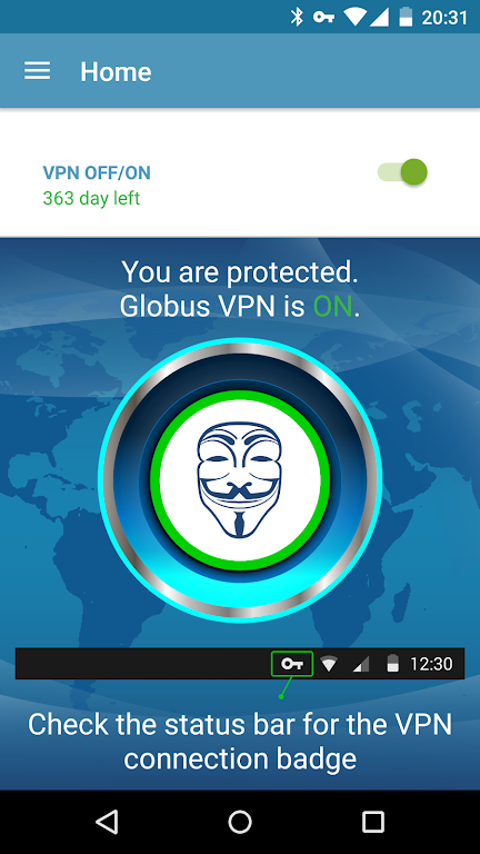 VPN+TOR+Cloud VPN Globus Pro Screenshot1