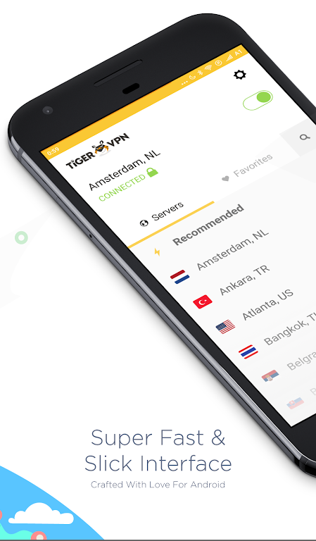 VPN by tigerVPN - For Android Screenshot3