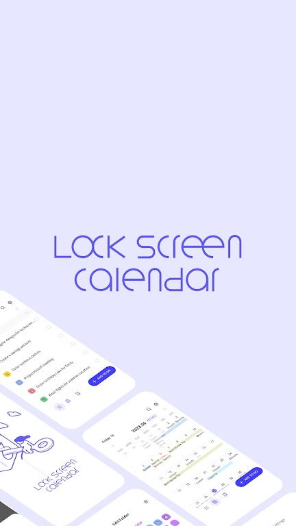 LockScreen Calendar Mod Screenshot1