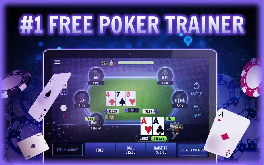 Poker Fighter - Free Poker Tra Screenshot1