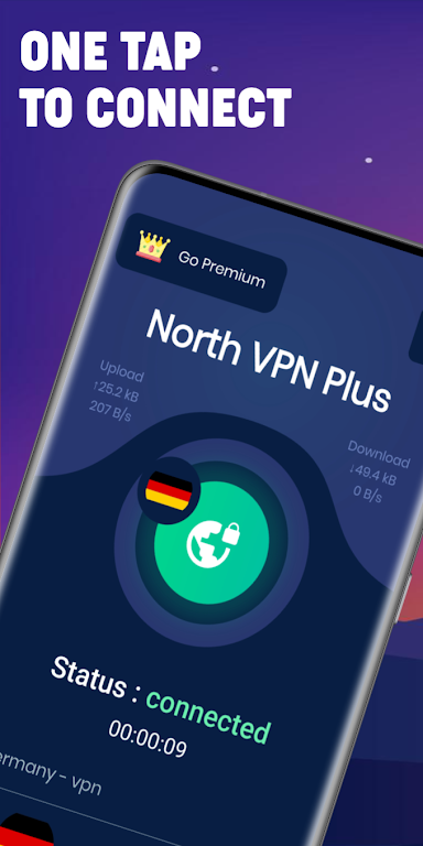 North Plus VPN - Unlimited VPN Screenshot1