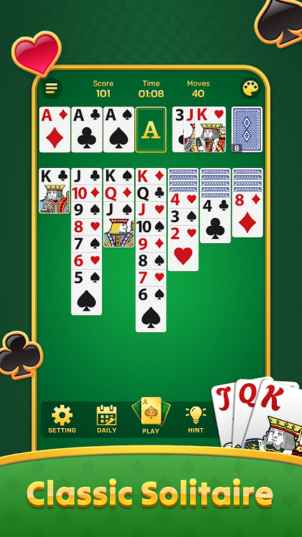 Classic Solitaire : Card games Screenshot1