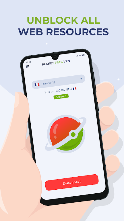 Free VPN Proxy by Planet VPN Mod Screenshot4