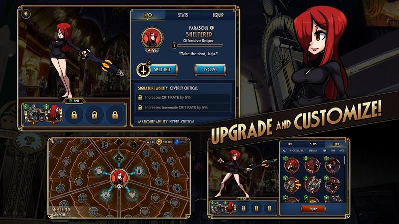 Skullgirls: Fighting RPG Screenshot3