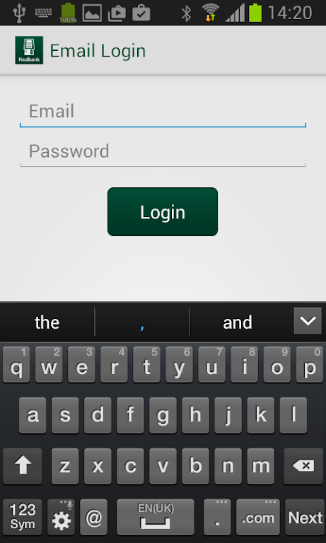 Nedbank PocketPOS™ Screenshot2