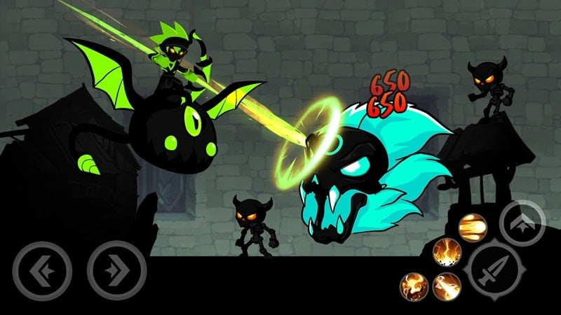 Dark Warrior Hero Fight Screenshot2