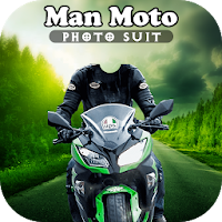 Man Bike Photo Suit Editor