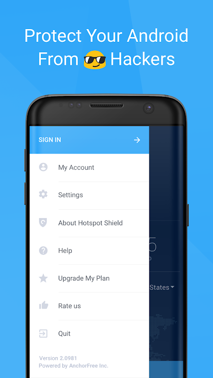 Hotspot Shield Basic - Free VP Screenshot4