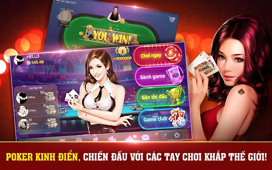 Poker texas Việt Nam, Tài xỉu Screenshot2