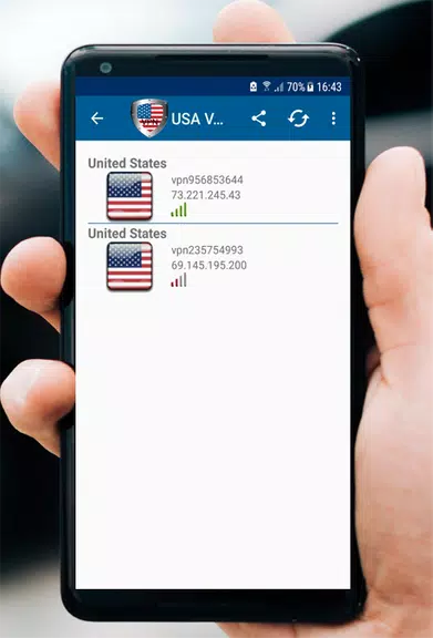 USA VPN Free 2020 - Fast Proxy Master Screenshot3