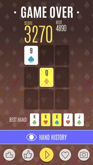 Sage Solitaire Poker Screenshot4