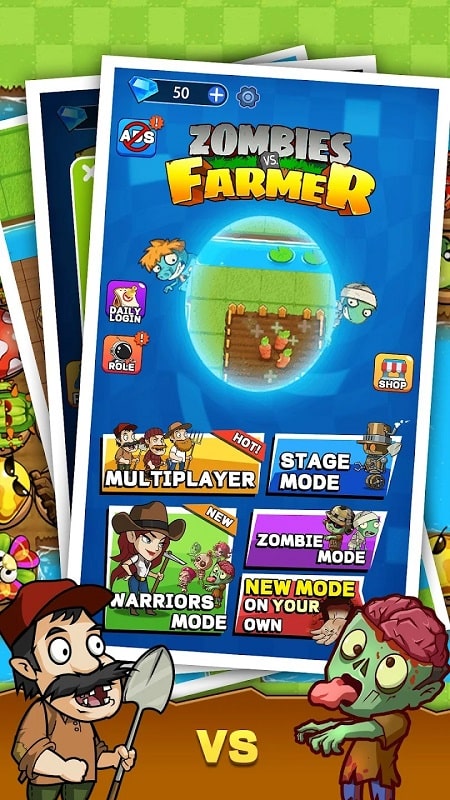 Zombies Vs Farmer Screenshot2