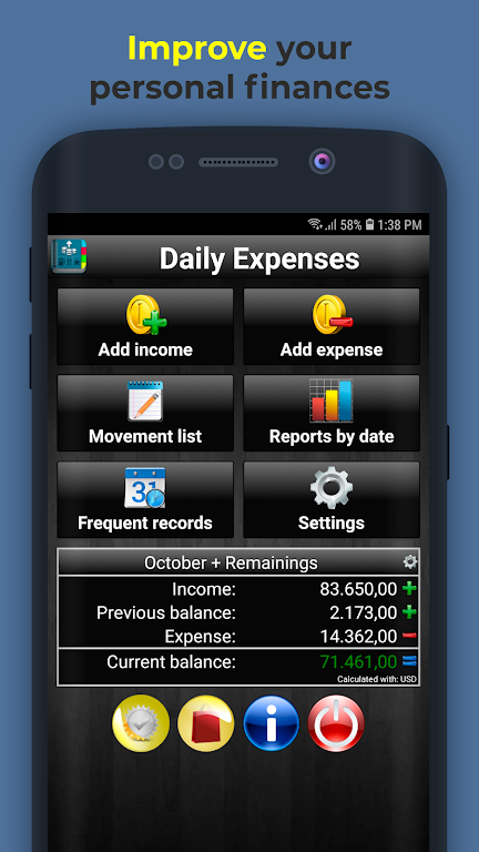 Daily Expenses 2 Mod Screenshot1