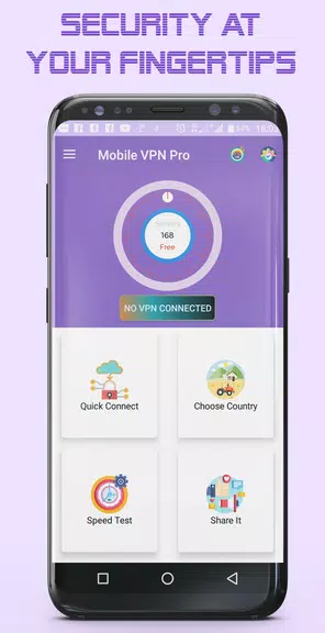 Mobile VPN Pro Screenshot1