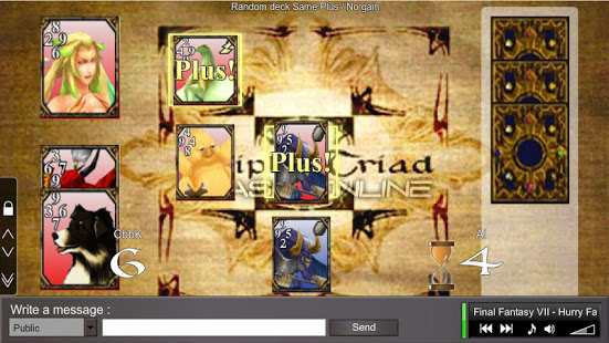 Triple Triad Flash-Online Screenshot3