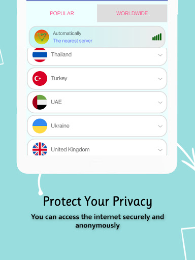 Secure VPN - Fast Proxy Server Screenshot4