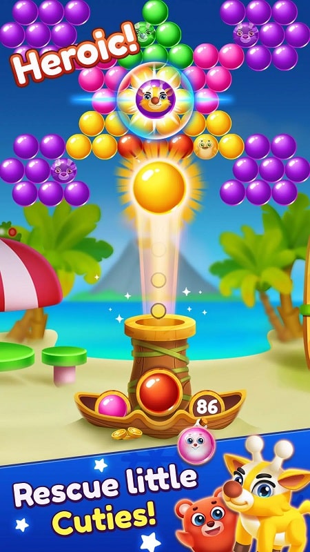 Christmas Games-Bubble Shooter Screenshot4